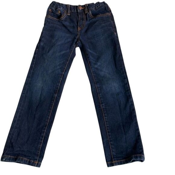 Nearly New! Lucky Brand Classic Straight Dark Denim Jeans - Size 7 - Picture 1 of 9
